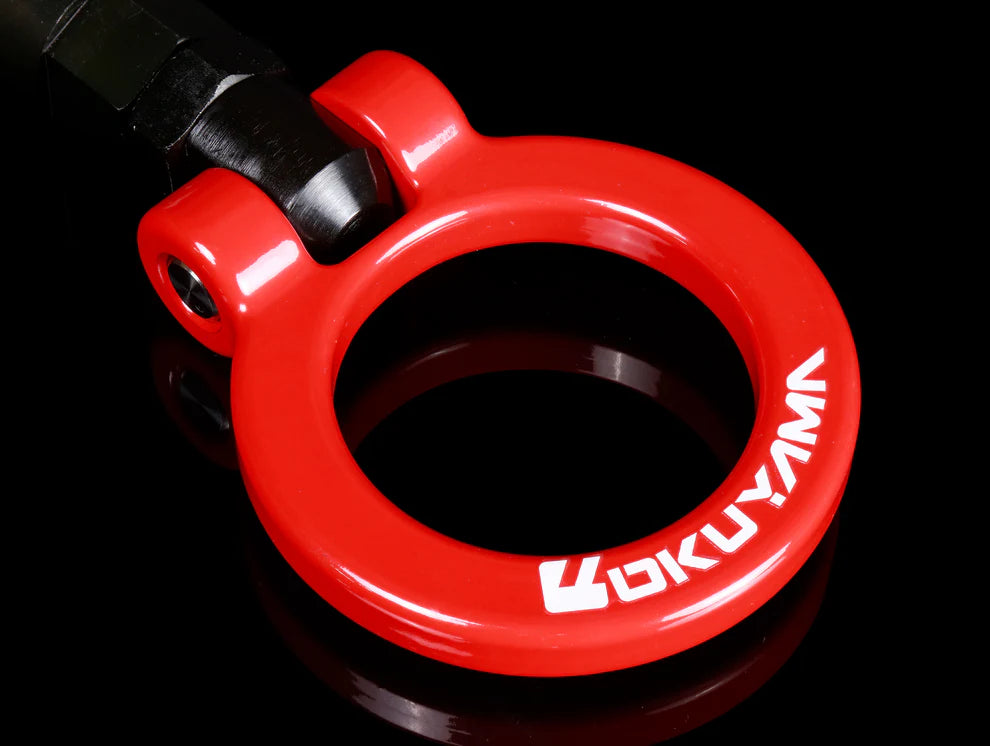 Okuyama / Carbing Flip Up Tow Hook Red or Yellow