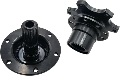 Circuit Hero Quick Release Steering Wheel Hub 6-Bolt Black