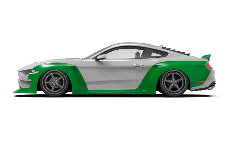 Clinched Ford Mustang S550 Widebody Kit (2018-2023)