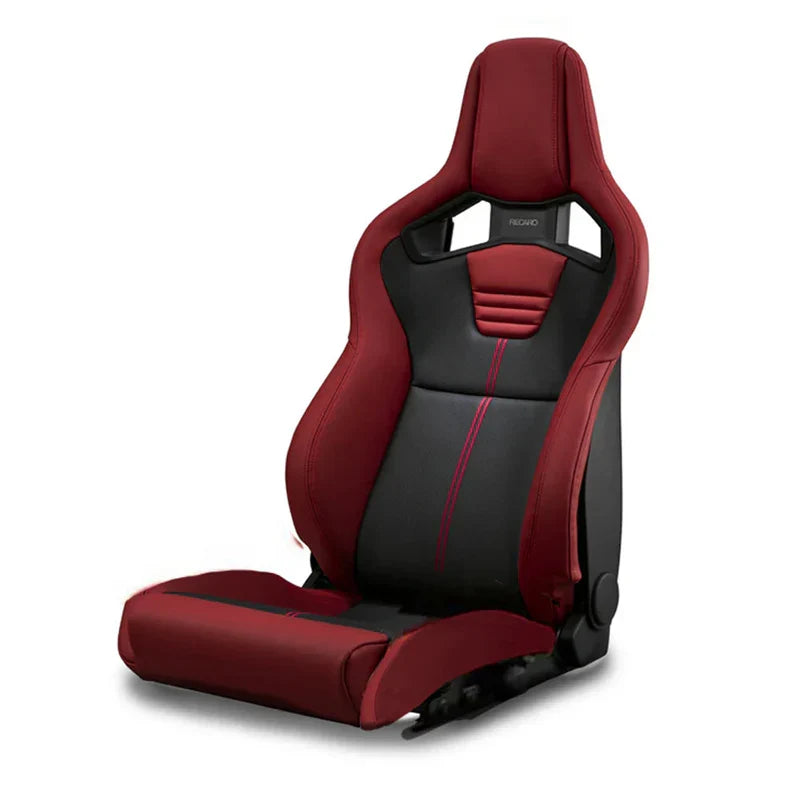 RECARO Cross Sportster PWR LL Leather - Red - Black (Heated, Right - RH) (JP) (1) Each