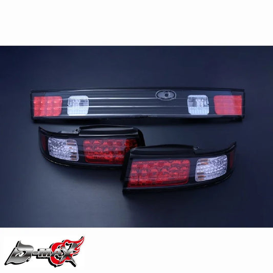 S14 LED Tail Light Set - Black