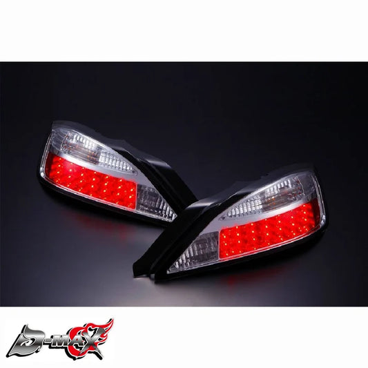 S15 LED Tail Lights - Chrome
