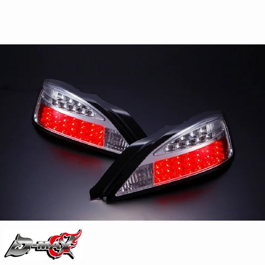 S15 LED Tail Lights / Indicators - Chrome
