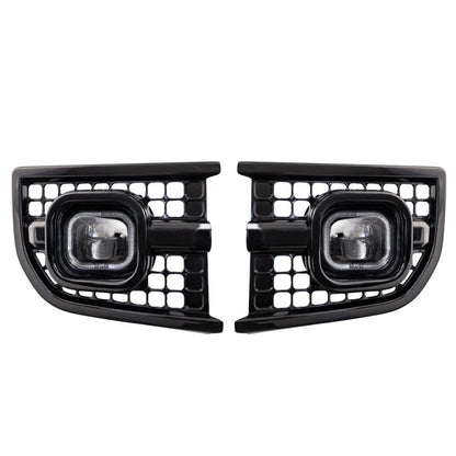 Urban Automotive Front Bumper Intakes w/ Powercube LED DRL’s for L663 Land Rover Defender