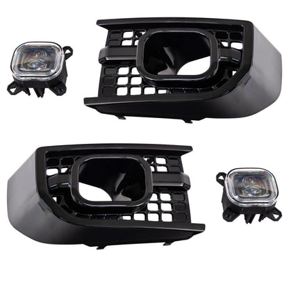 Urban Automotive Front Bumper Intakes w/ Powercube LED DRL’s for L663 Land Rover Defender
