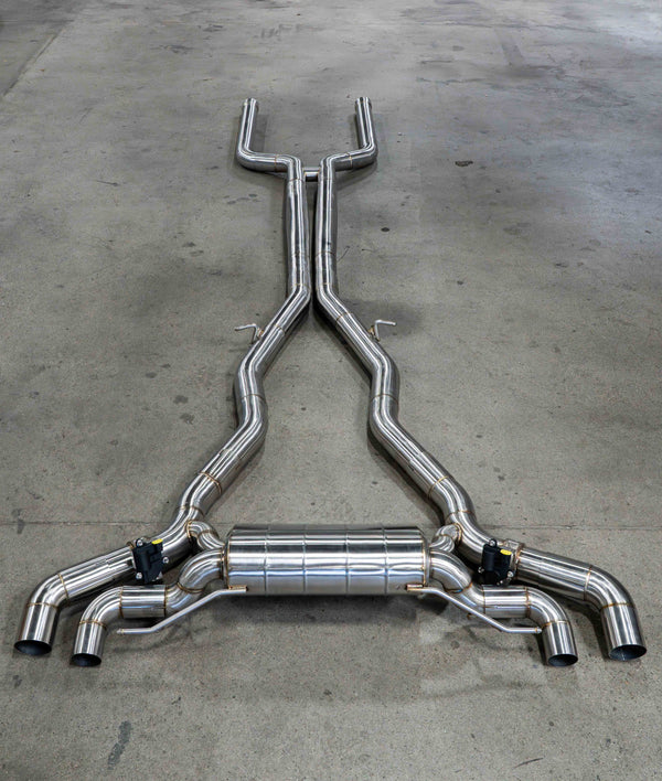 BMW F90 M5 S63 Valved Catback Exhaust