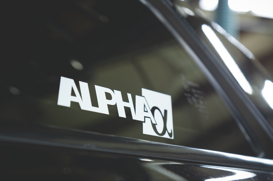 Alpha Die-Cut Decal