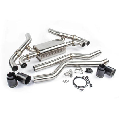 DINAN FREE FLOW AXLE-BACK EXHAUST – BMW M340I/M440I (Black Tips)