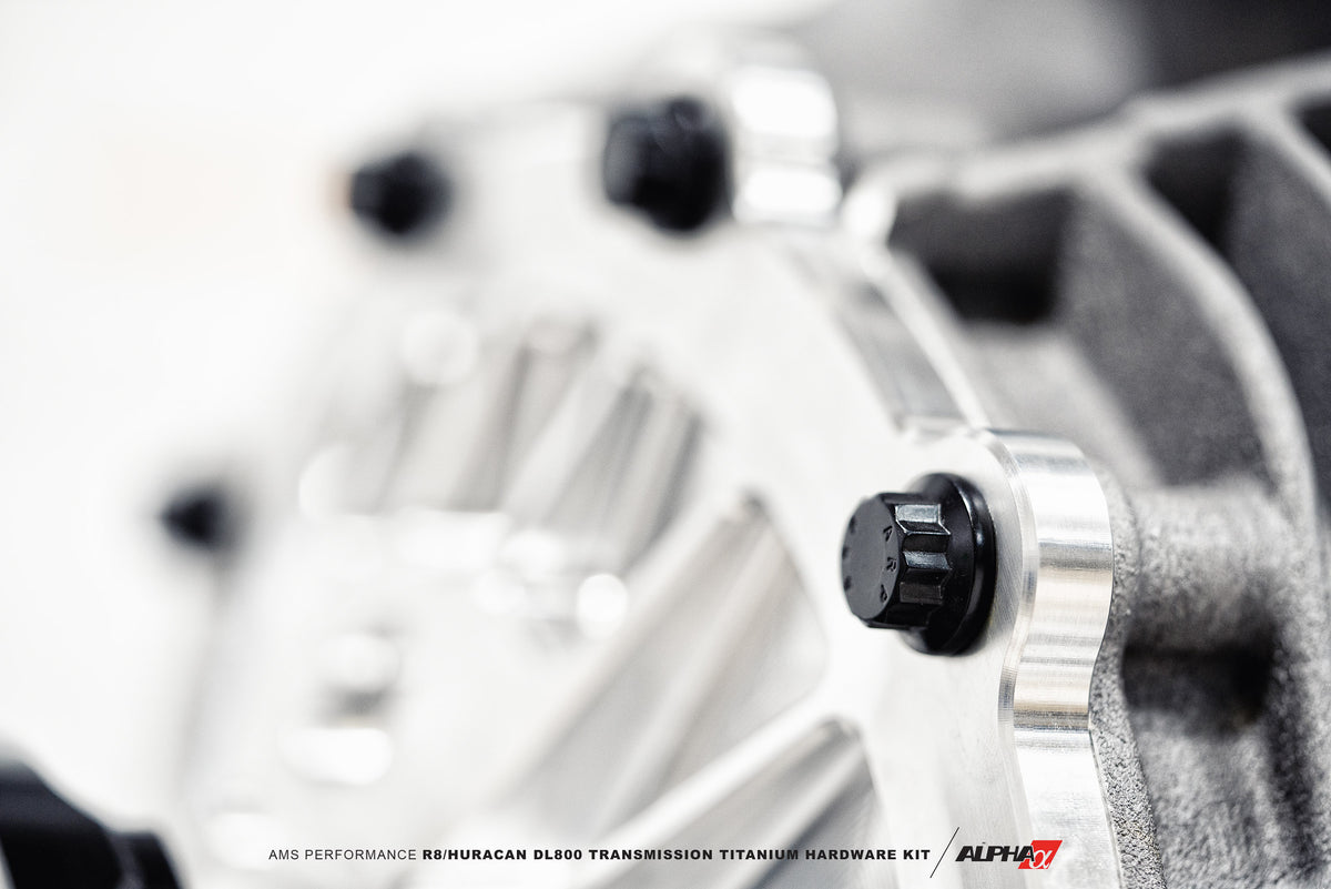 AMS Performance R8/Huracan DL800 Transmission Titanium Hardware Kit