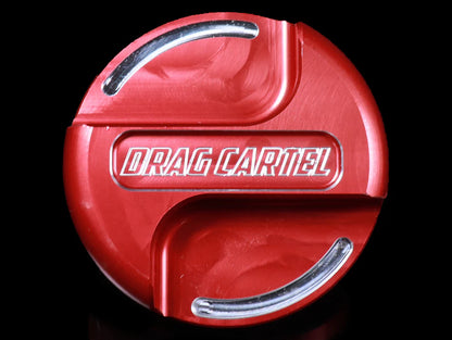 Drag Cartel Billet Oil Cap - K-series Black or Red