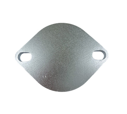 SS Exhaust Flange Block Off Plate 3" 76MM Two Bolts
