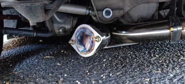 SS Exhaust Flange Block Off Plate 3" 76MM Two Bolts