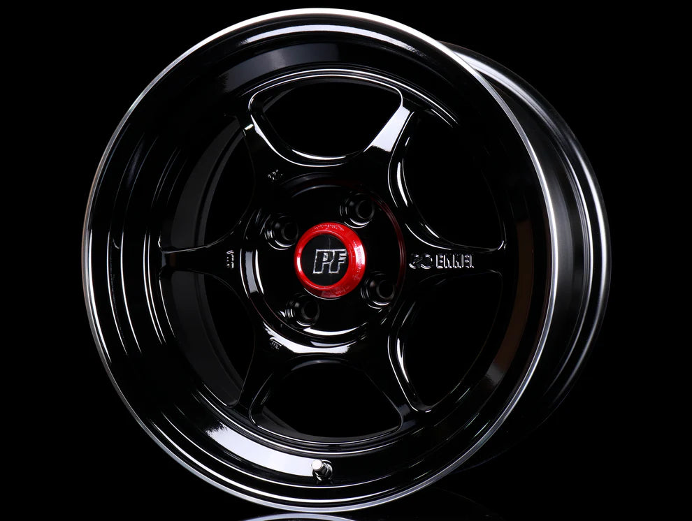 Enkei PF06 Wheels - 15x8 / 4x100 (4) BLACK