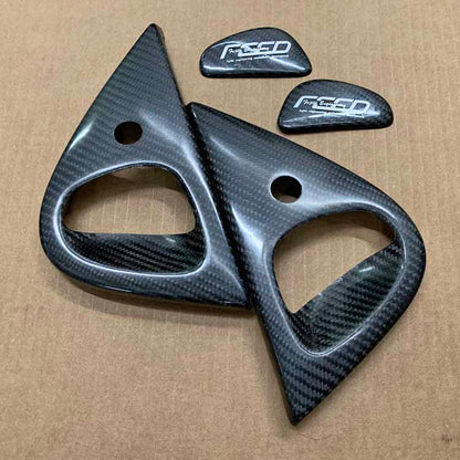 Feed Real Carbon Door Knob Cover for RX-7 (FD3S)