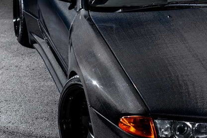 Garage Active Carbon Aero Hood for Nissan Skyline GT-R (BNR32) 1989-1994