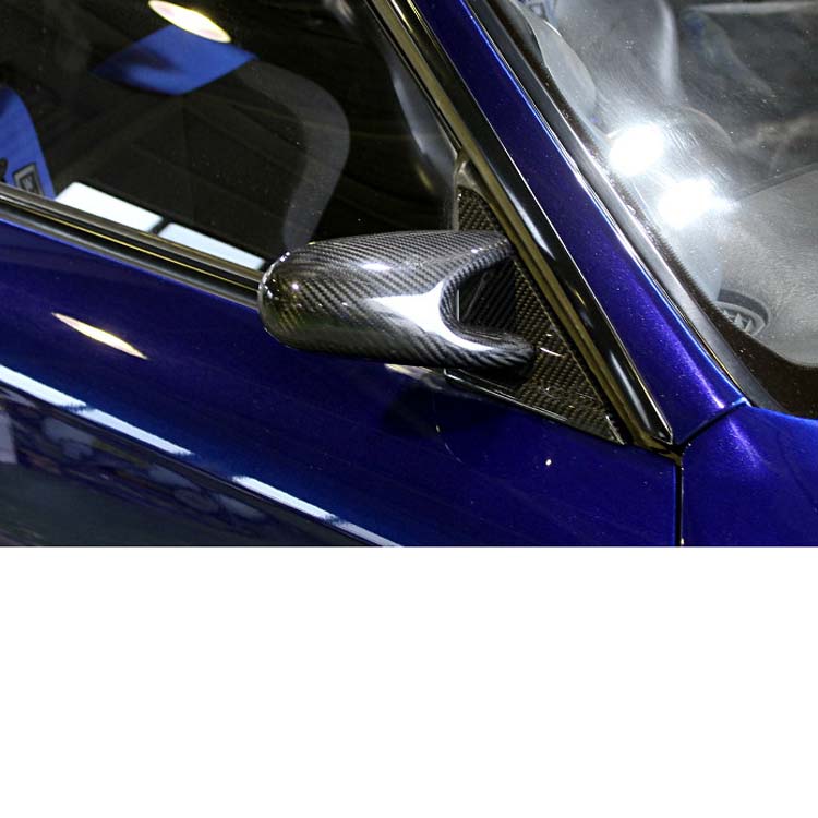 Garage Active Group-A Type Mirror (Dry Carbon) for Nissan Skyline GT-R (BNR32) 1989-1994