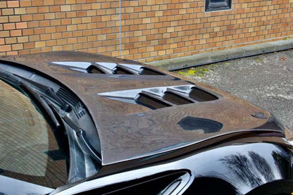 Garage Mak Aero Hood w/ Rain Cover Set for Scion FR-S (ZN6), Toyota 86 (ZN6) & Subaru BRZ (ZC6) 2013-2020