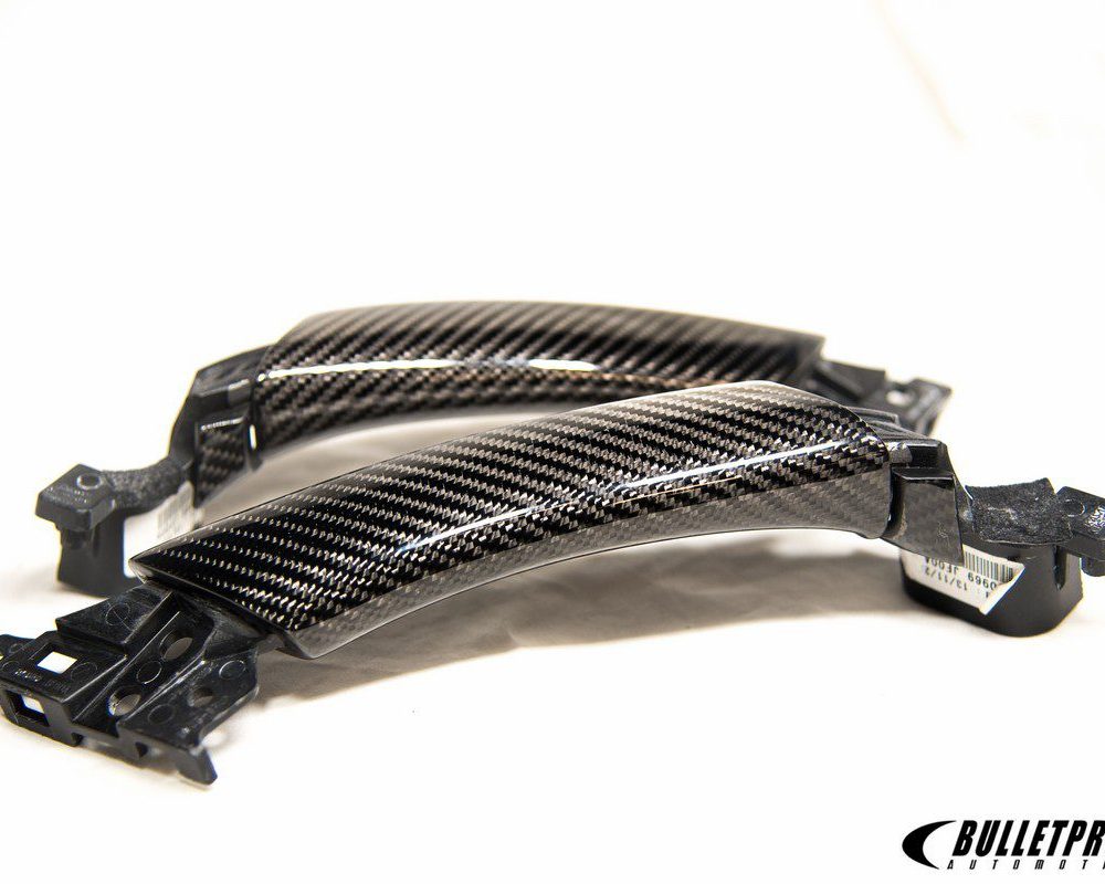 GT-RR Carbon Fiber Interior Door Handle Grip Set for 2009-19 Nissan GT-R [R35]