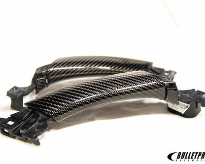 GT-RR Carbon Fiber Interior Door Handle Grip Set for 2009-19 Nissan GT-R [R35]