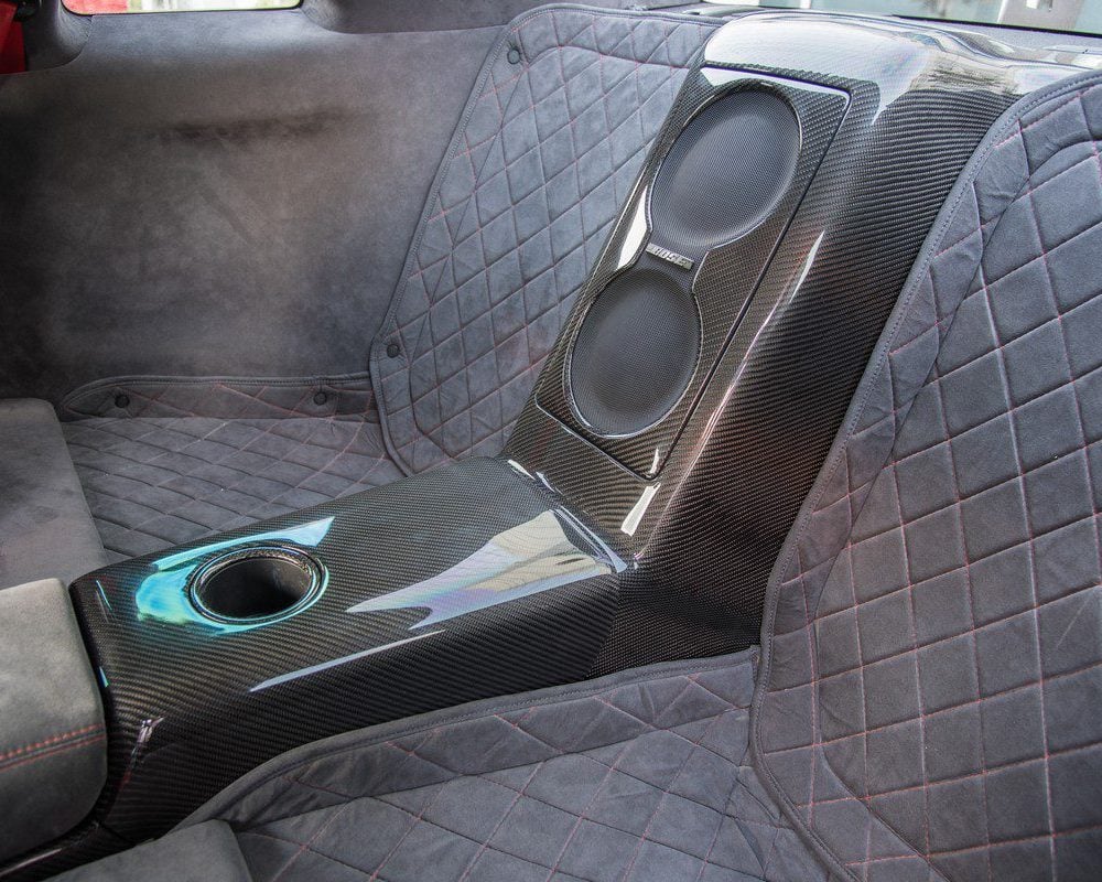 GT-RR Carbon Fiber Subwoofer Housing / Surround for 2009-19 Nissan GT-R [R35]