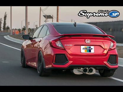 Greddy Supreme SP Exhaust System - 2017-2020 Civic Si Sedan