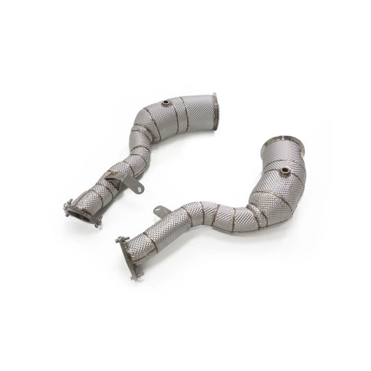 RSR Porsche Macan Stainless Steel Exhaust System Downpipe GTS 95B.2 2.9T(2020-2021) With Heat Shield