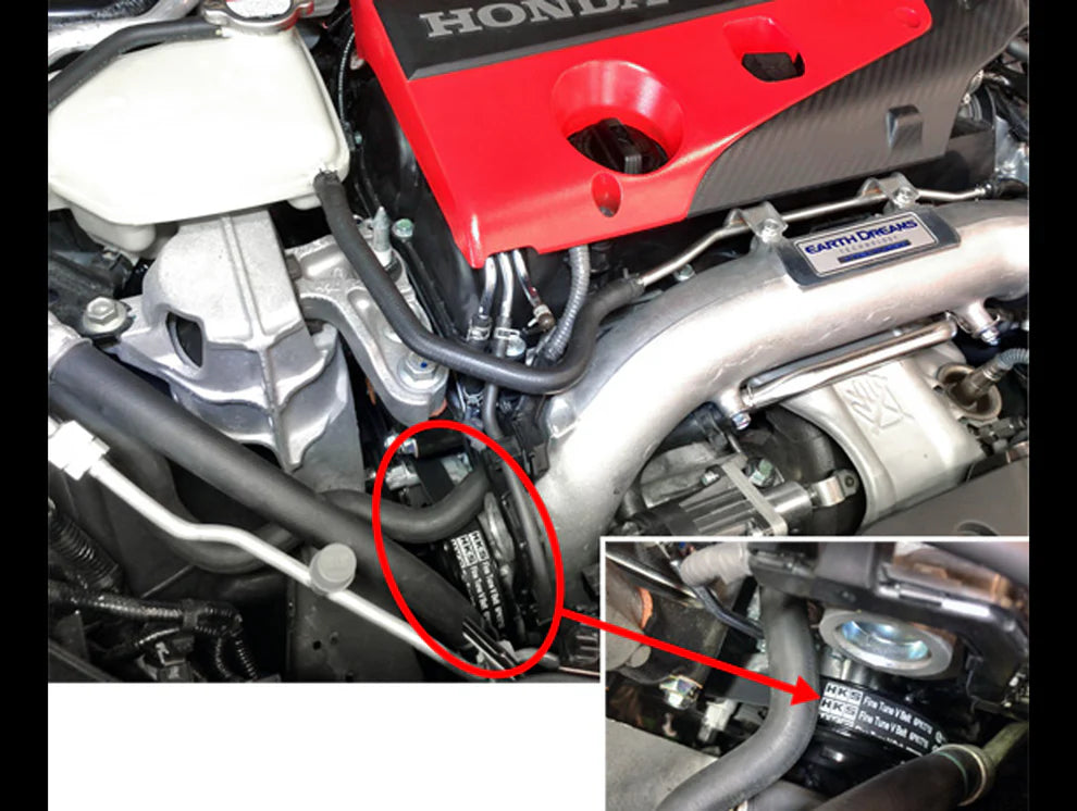 HKS Fine Tune V-Belt - 16-20 Civic Hatchback (FK7) / 17-21 Civic Type R (FK8