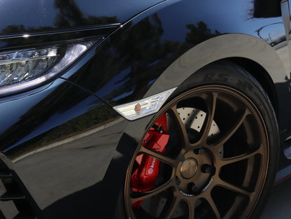 Honda Clear Side Marker Lights - 17-21 Civic Type-R (FK8)