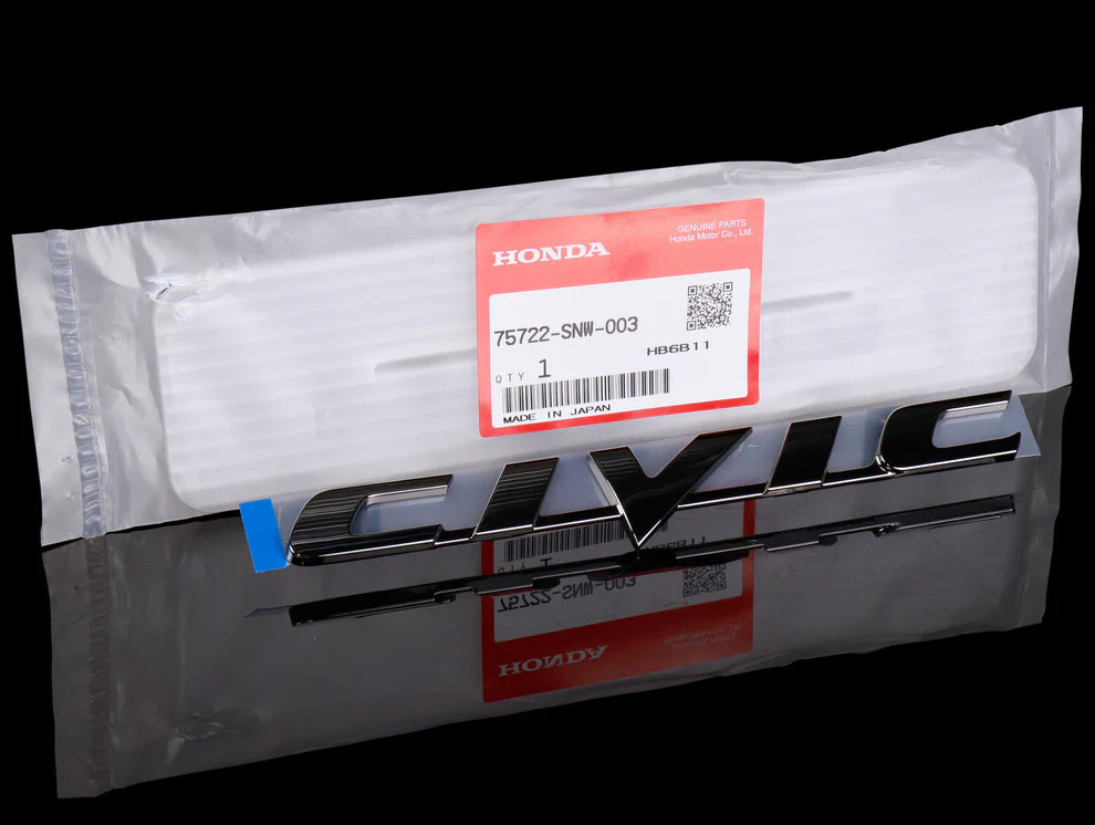 Honda Civic Rear Emblem - 06-11 Civic Type R