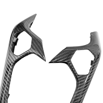 Exotic Car Gear Carbon Inner Door Handle Replacements for LP580-2 / LP610-x / LP640-x Lamborghini Huracan, Evo, STO and Tecnica