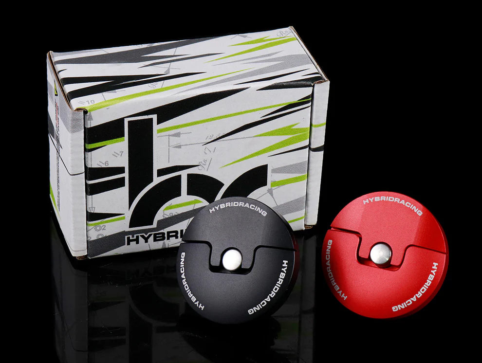 Hybrid Racing V2 Slim Oil Cap - Honda / Acura Black or Red