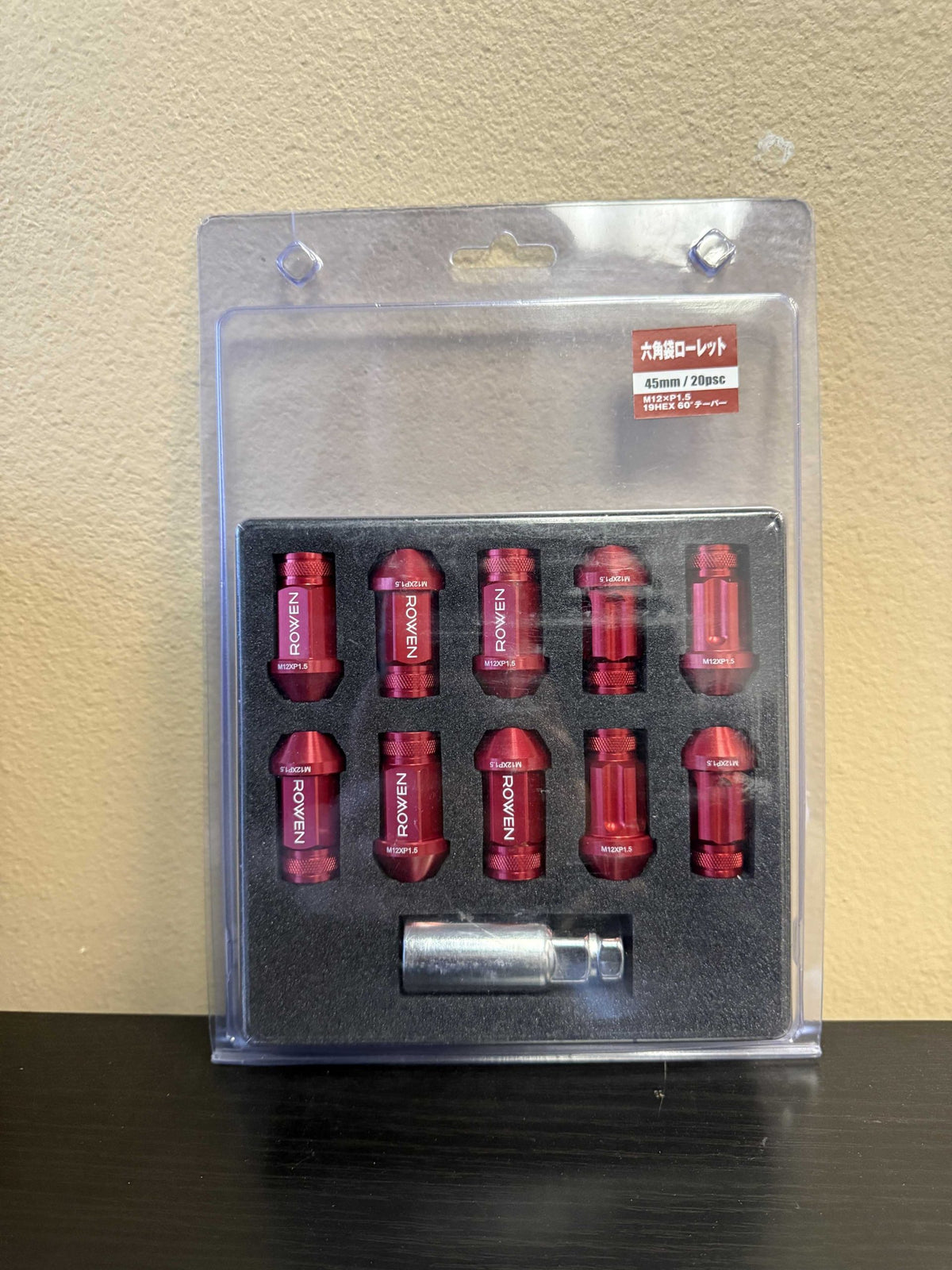 IN STOCK – Rowen Aluminum Wheel Lug Nut Set, M12X1.50