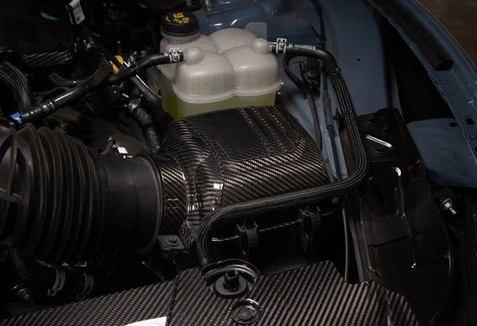 APR Performance Carbon Engine Intake Covers for S650 Ford Mustang GT / Dark Horse [CBE-MUGINTAKE]