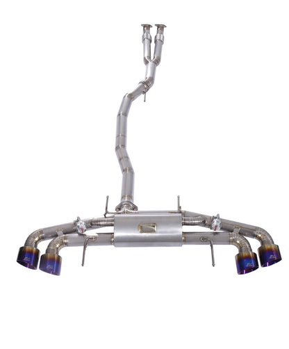 Adaptive Valvetronic Titanium Exhaust + OBD II Remote Nissan GTR R35 2009+