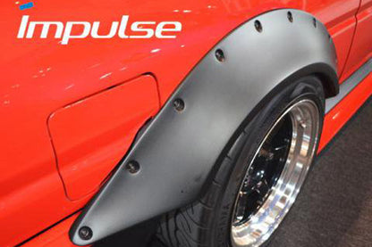 Impulse Wide Fender Kit (FRP) for Toyota Levin (AE86) 1983-1987