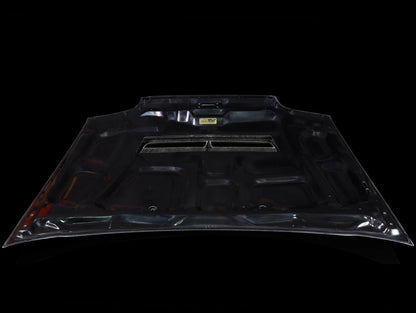 J's Racing Type-S Vented Carbon Fiber Hood - 92-95 Civic