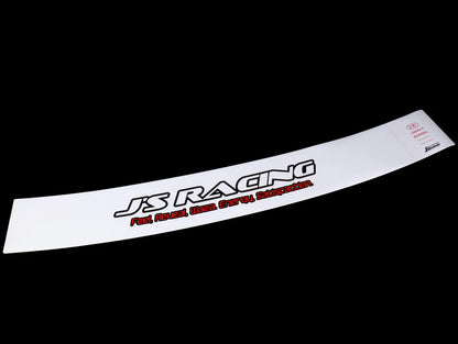 J's Racing Windshield Banner Black or White