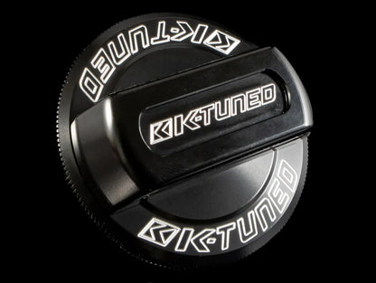 K-Tuned Billet Flush Oil Cap - Honda Black or Silver