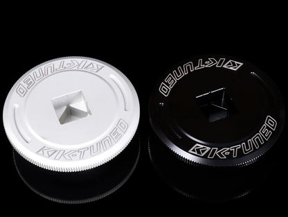 K-Tuned Billet Flush Oil Cap - Honda Black or Silver
