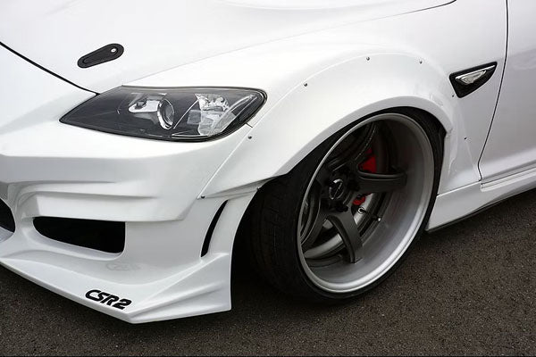 KRC Japan Wide Fender Kit (FRP) for Mazda RX-8 (SE3P) 2009-2012
