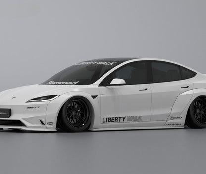 Liberty Walk LB-E-WORKS Ver. 2 Body Kit for Tesla Model 3 (2024+ facelift)