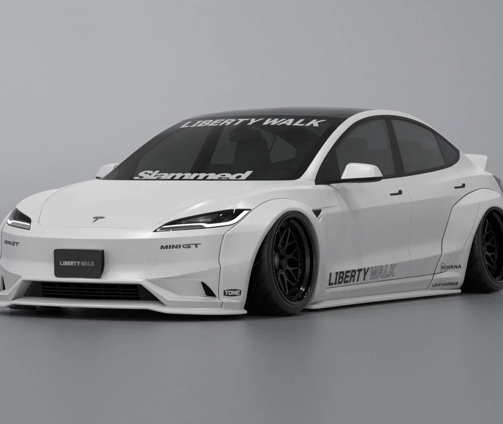 Liberty Walk LB-E-WORKS Ver. 2 Body Kit for Tesla Model 3 (2024+ facelift)