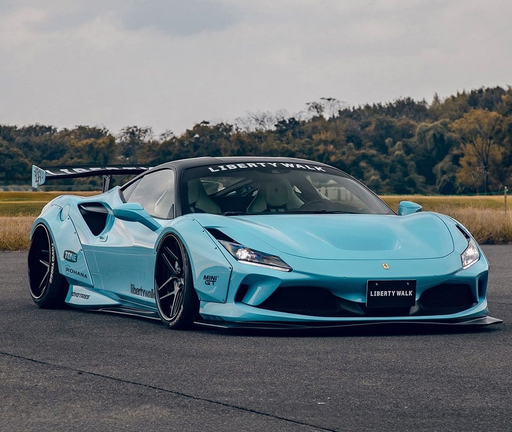 Liberty Walk LB-WORKS Widebody Kit for Ferrari F8 Tributo