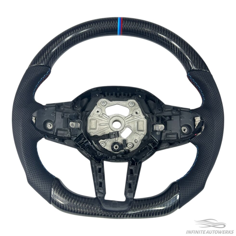 IAW Carbon BMW G Series LCI 2025+ Flat Bottom Steering Wheel