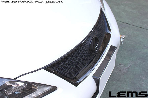 Lems Front Grille Mesh (Matte Black) for Lexus IS F (USE20) 2008-2013
