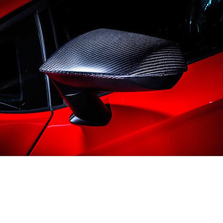 Leap Design Door Mirror Cover (Carbon) for Lamborghini Aventador LP750-4SV