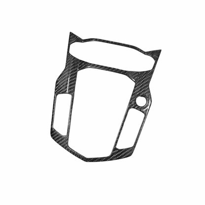 Exotic Car Gear Carbon Center Console Large Outer Trim Bezel for LP700-4 / LP740-4 / LP770-4 Lamborghini Aventador, Aventador S and Aventador SVJ