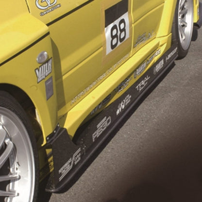 Varis Time Attack Side Skirts & Carbon Big Underboard for CT9A Mitsubishi Lancer Evolution VIII