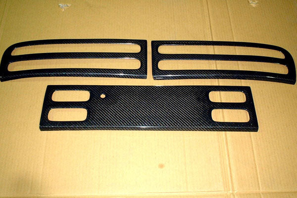 Mission Rear Tail Garnish Cover for Nissan 300ZX (Z32) 1990-1996 Carbon Fiber