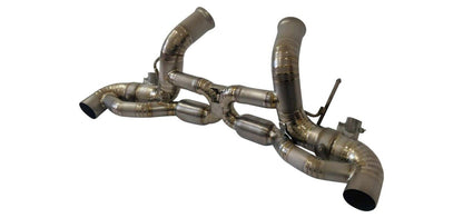 McLaren GT 4.0L 19-23 Titanium X-Pipe Exhaust with Valves